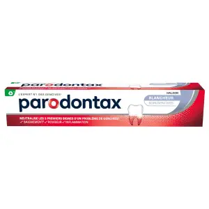 PARODONTAX Dentifrice blancheur soin gencives 75ml