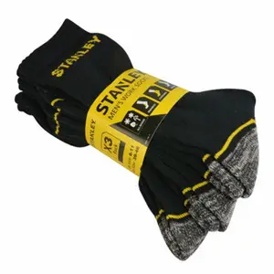 Lot de 3 paires de chaussettes noires et grises mi-hautes taille 39-42