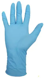 Lot de 100 gants nitrile jetable bleus - Taille L