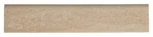 Plinthe carrelage "Travertina" beige - 8 x 40 cm