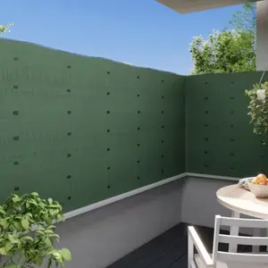 Brise-vue vert en PEHD H. 1,20 x L. 10 m 120 g/m²