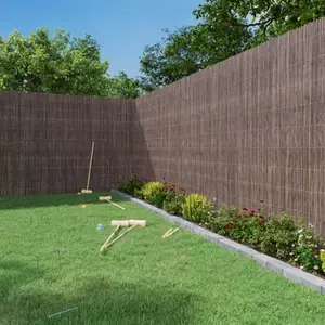Canisse en osier fendu 1,5 x 3 m coloris