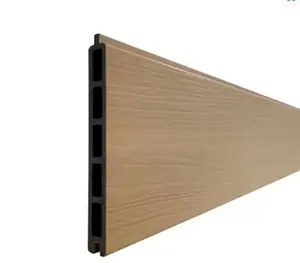 Lot de 6 lames composite chêne clair effet bois