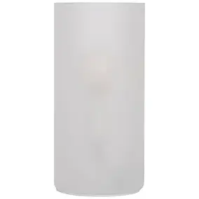 Lampe de table incandescent Singou GoodHome E14 blanc mat