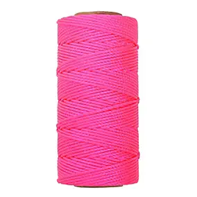 Cordeau à tracer rose haute visibilité 75 m
