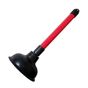 Déboucheur ventouse ø 10 cm plastique rouge et noir