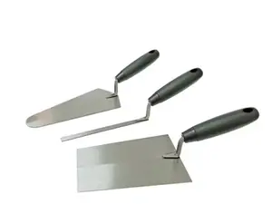 Lot de 3 truelles - 165-200 et 10 mm
