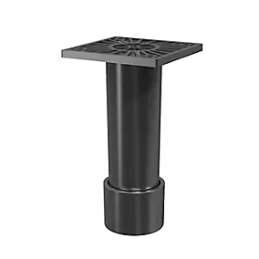 Pied haut réglable gris GoodHome Atomia 11-12 cm vendu par 2