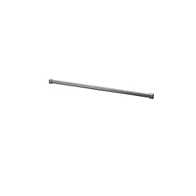 Barre de penderie en acier gris GoodHome Atomia 100 cm