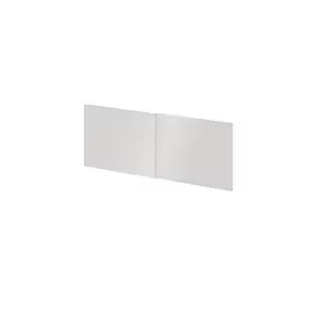 4 panneaux de portes coulissantes blancs brillants GoodHome Atomia H.56 x L. 73,7 cm