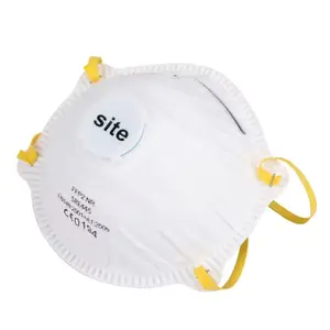 Lot de 2 masques de protection moulés FFP2