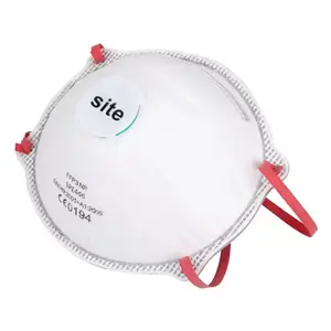 Lot de 2 masques de protection moulés FFP3