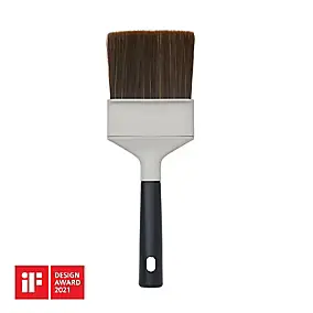 Pinceau plat huile, vernis et lasure GoodHome 80mm