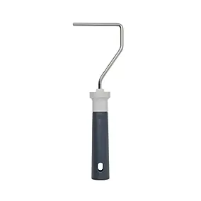 Monture pour rouleau GoodHome acier gris L.100 x Ø6mm