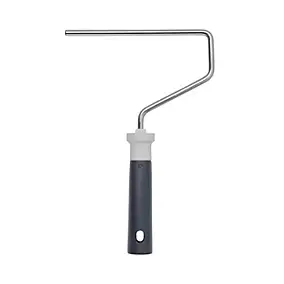 Monture pour rouleau GoodHome acier gris L.180 x Ø.8 mm