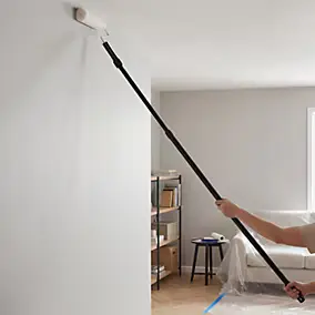 Perche téléscopique extensible Ø. 2.2cm x L.78 à 130 cm