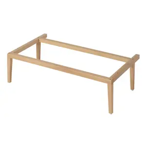 Base 4 pieds pour meuble de salle de bains Avela L.80 cm