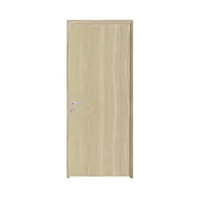 Bloc-porte Alpille effet chêne naturel H.204 x l.73 cm, réversible
