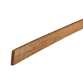 Lame de clôture bois L.120 x H.9 cm x ép.21 mm, Klikstrom Lemhi