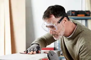 Lunettes et masque de protection avec élastique