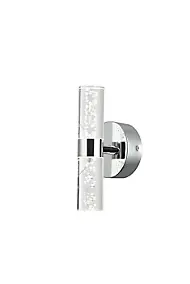 Applique murale Myvat LED intégrée 600lm 7W IP44 blanc neutre GoodHome argent