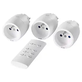 Pack 3 prises + 1 télécommande d'éclairage intérieur 3kW