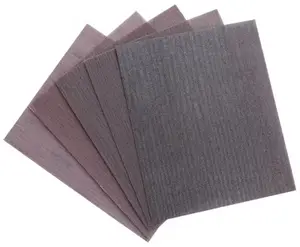 Lot de 5 feuilles de ponçage 230 x 280 mm - Assorties