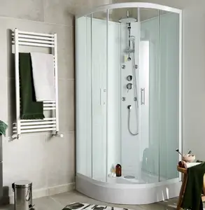Cabine de douche hydromassante "Onega" - Blanc - L. 85 x l. 85 x H. 225 cm