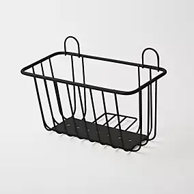 Panier filaire L Koros noir GoodHome