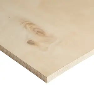 Panneau prédécoupé contreplaqué Bouleau L. 1220 x l. 610 mm - Ep. 18 mm