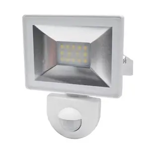 Projecteur "Weyburn" 10w bl à détecteur 800 lm - Blanc