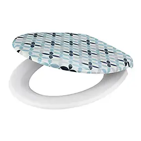 Abattant WC GoodHome Diani déco ciment