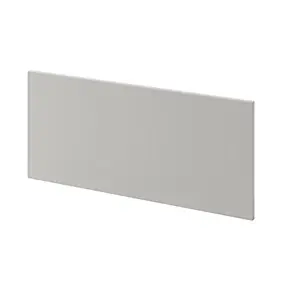 Façade de cuisine sous hotte / casserolier Stevia gris mat l. 80 cm GoodHome