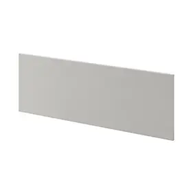 Façade de cuisine hotte / casserolier Stevia gris mat l. 100 cm GoodHome