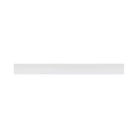 Bandeau de four Garcinia gris clair brillant l. 59,7 cm x H. 5,8 cm GoodHome