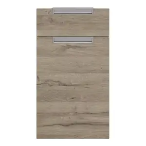 Façade 1 porte + 1 tiroir "Pachira" bois l.39,7 cm x h.71,5 cm