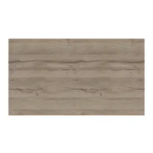 Façade casserolier ou hotte "Pachira" bois l.59,7 x h.35,6 cm