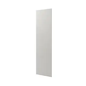 Côté de remplacement pour colonne électroménager Goodhome Stevia gris mat H. 219 cm x l. 57 cm x Ép. 18mm