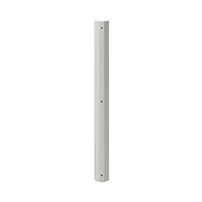 Fileur d'angle haut GoodHome Stevia gris H. 89,5 x l. 5,9 cm x ép. 5 mm
