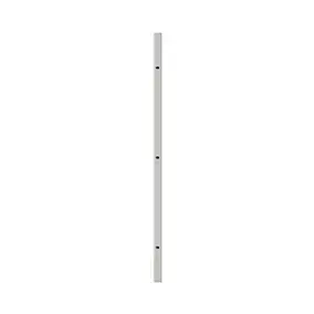 Fileur d'angle GoodHome Stevia gris mat H. 71,5 x l. 2,05 cm x ép. 1,8 mm