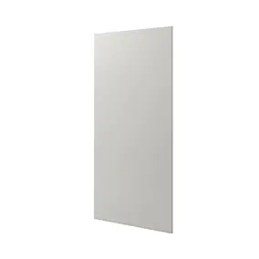 Panneau de finition îlot Goodhome Stevia gris mat H. 89 cm x l. 200 cm x Ép. 18mm