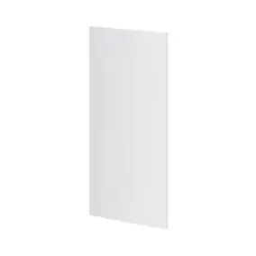 Côté de remplacement haut Goodhome Garcinia gris clair brillant H. 72 cm x l. 32 cm x Ep. 18 mm