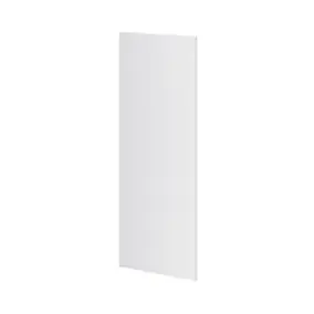Côté de remplacement haut Goodhome Garcinia gris clair brillant H. 90 cm x l. 32 cm x Ep. 18 mm