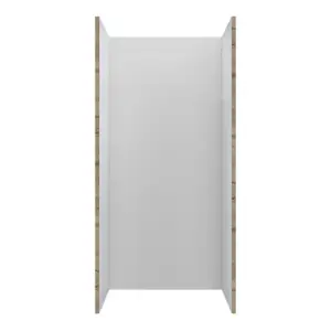 Côté de remplacement 1/2 colonne "Pachira" bois - l.57 x H.135 cm