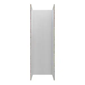 Côté de remplacement colonne "Pachira" bois - l.57 x H.201 cm