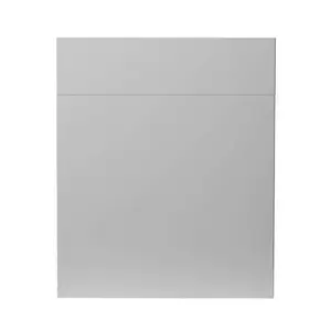 Façade 1 porte + 1 tiroir 60cm "Adèle" gris mat - L. 59.7 x H. 71.5cm