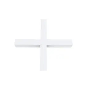 Lot 250 croisillons en X Diall écart 3 mm