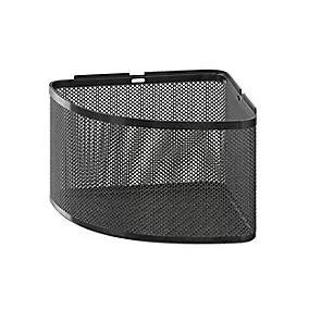 Panier d'angle de douche noir GoodHome Elland