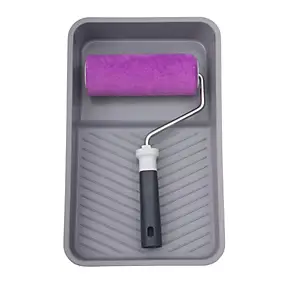 Lot rouleau monocouche + bac GoodHome 180mm