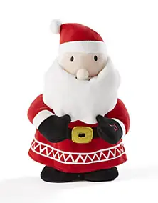 Peluche de Noël animée et musicale père Noël « Rocking around the Christmas tree »